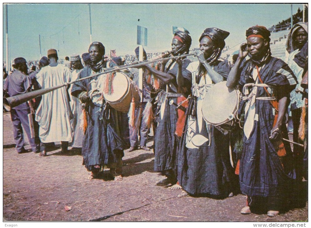 Cartolina Nuova NIGERIA -  Musicians From Gongola State Of Nigeria   - Lagos   Anno 2007. - Nigeria