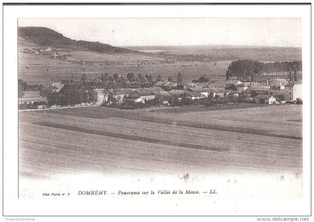 CPA 88 Domrémy  Panorama Sur La Vallée De La Meuse UNUSED - Domremy La Pucelle