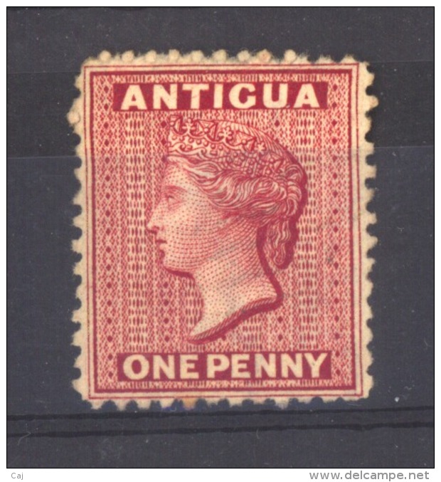 Antigua  :  Yv  4  *   Dentelé 12 1/2 - 1858-1960 Colonie Britannique