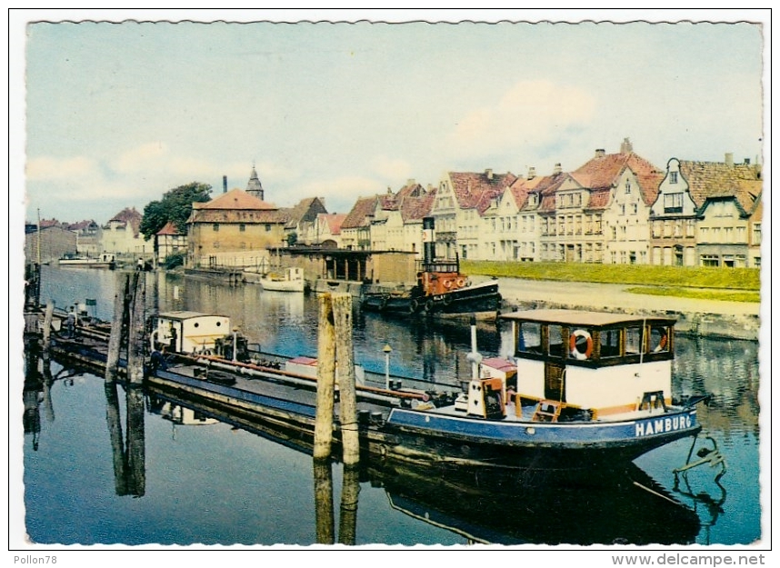 Glückstadt - GLUCKSTADT / ELBE - HAFEN - 1964 - BARCHE - Glueckstadt