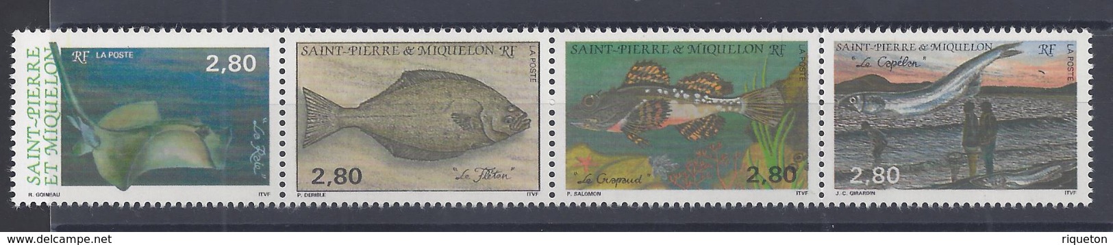 SPM - 1993 - N° 580 à 583 - SE TENANT - XX - MNH - TB - - Neufs