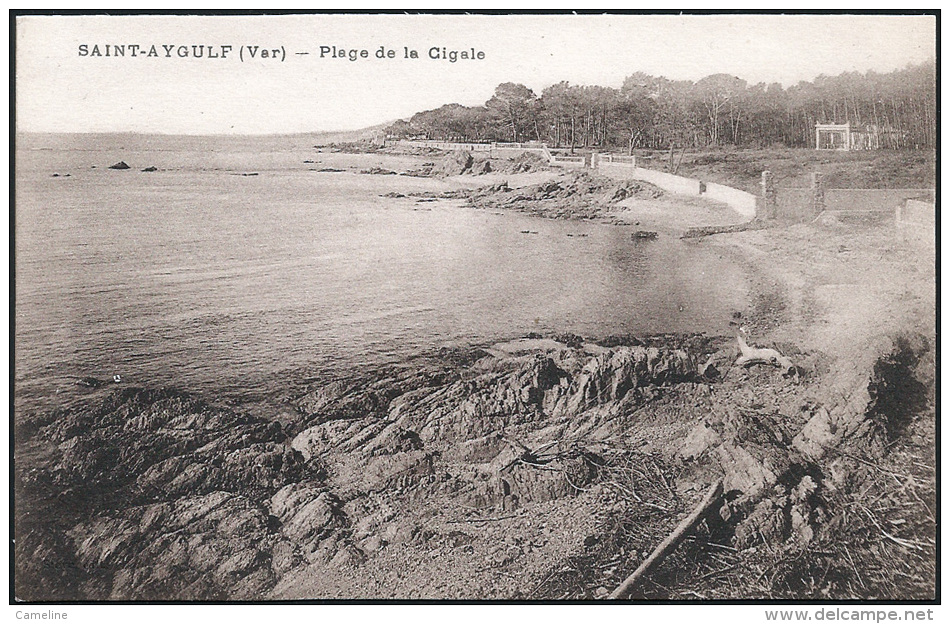 83 . SAINT AYGULF . Plage De La Cigale - Saint-Aygulf