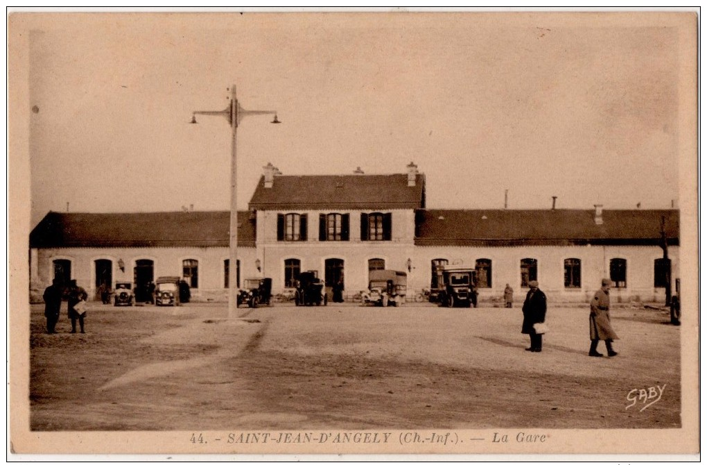 Saint Jean D Angely  La Gare - Saint-Jean-d'Angely