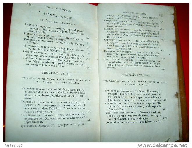 Instructions Familières Sur L'oraison Mentale  M. Courbon  1857  La Méditation - 1801-1900