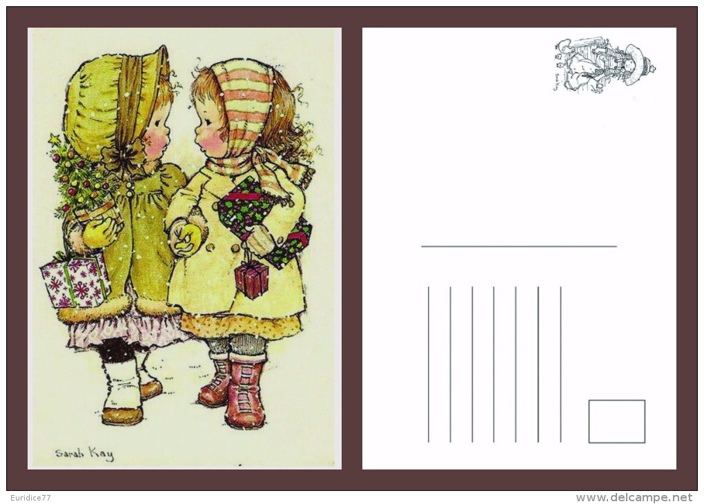 SARAH KAY-71  POSTCARD - Dibujos De Niños