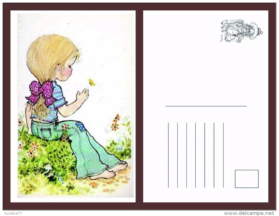 SARAH KAY-82 POSTCARD - Dibujos De Niños