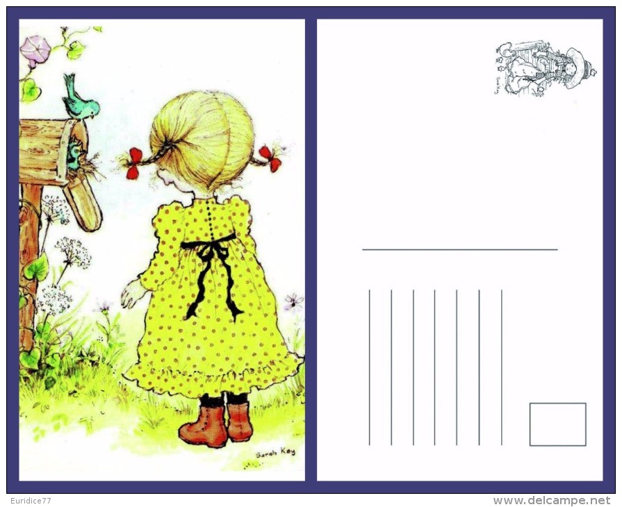 SARAH KAY-83 POSTCARD - Dibujos De Niños