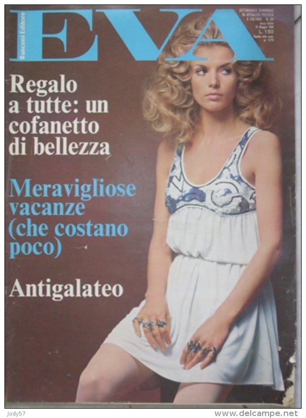 EVA  - N.20 - 15 MAGGIO 1969 - ANNO XXXVI - SETTIMANALE - RUSCONI - MILANO - MILVA - Mode