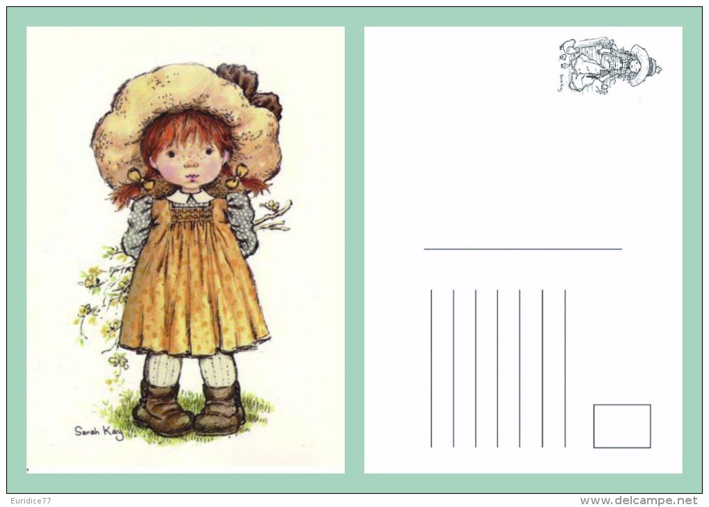 SARAH KAY-95  POSTCARD - Dibujos De Niños