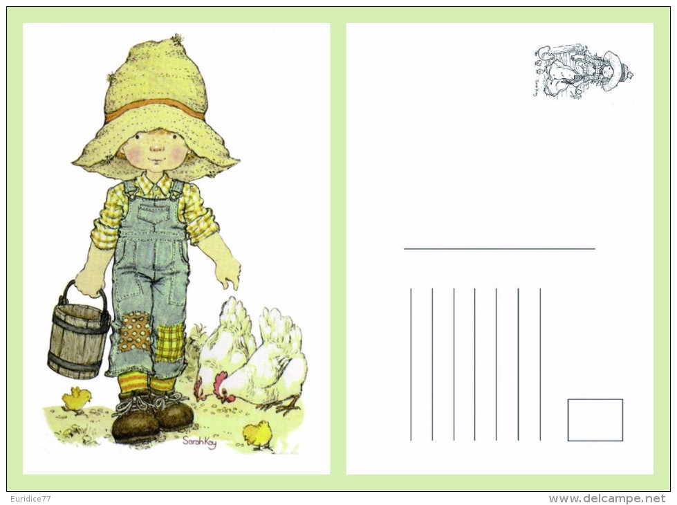 SARAH KAY-113  POSTCARD - Dessins D'enfants