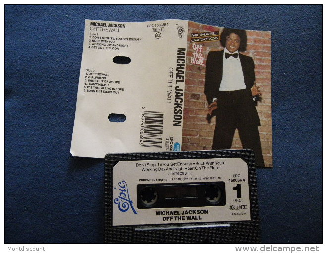 MICHAEL JACKSON K7 AUDIO VOIR PHOTO...ET REGARDEZ LES AUTRES (PLUSIEURS) - Cassettes Audio