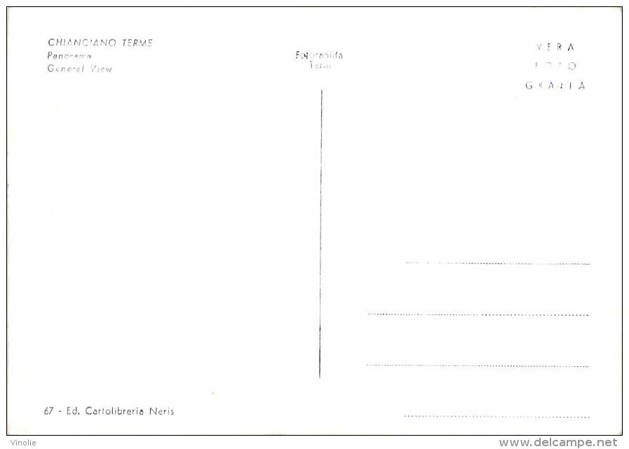D-16 091 : CHIANCIANO TERME - Autres & Non Classés