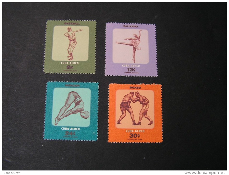 == Cuba , 1957 Sport   */LH Falz - Unused Stamps