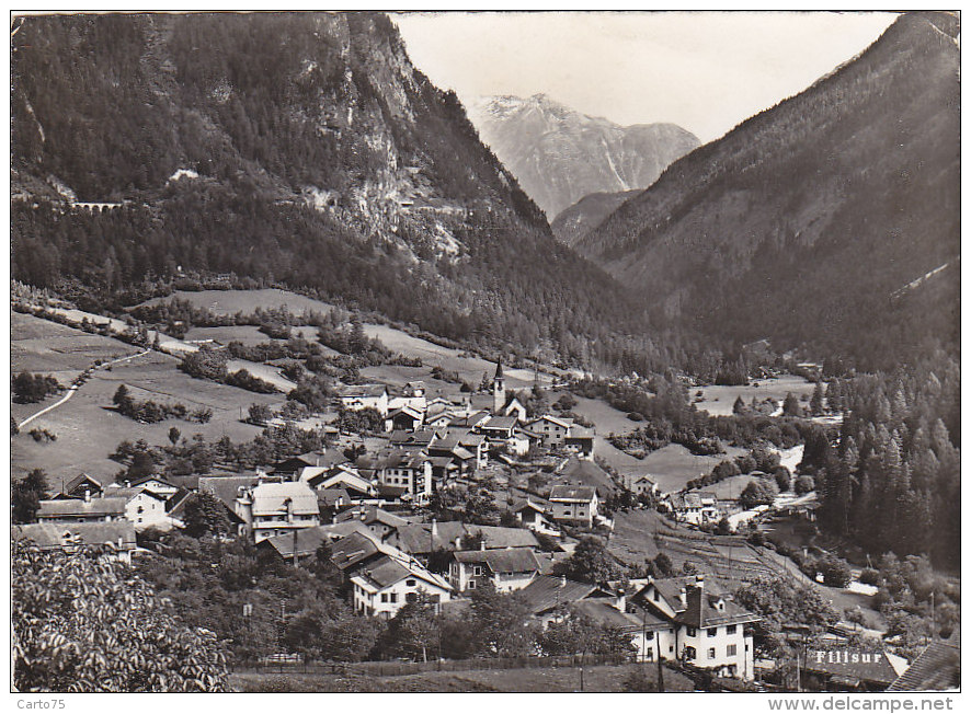 Suisse - Filisur - Panorama - 1951 - Filisur