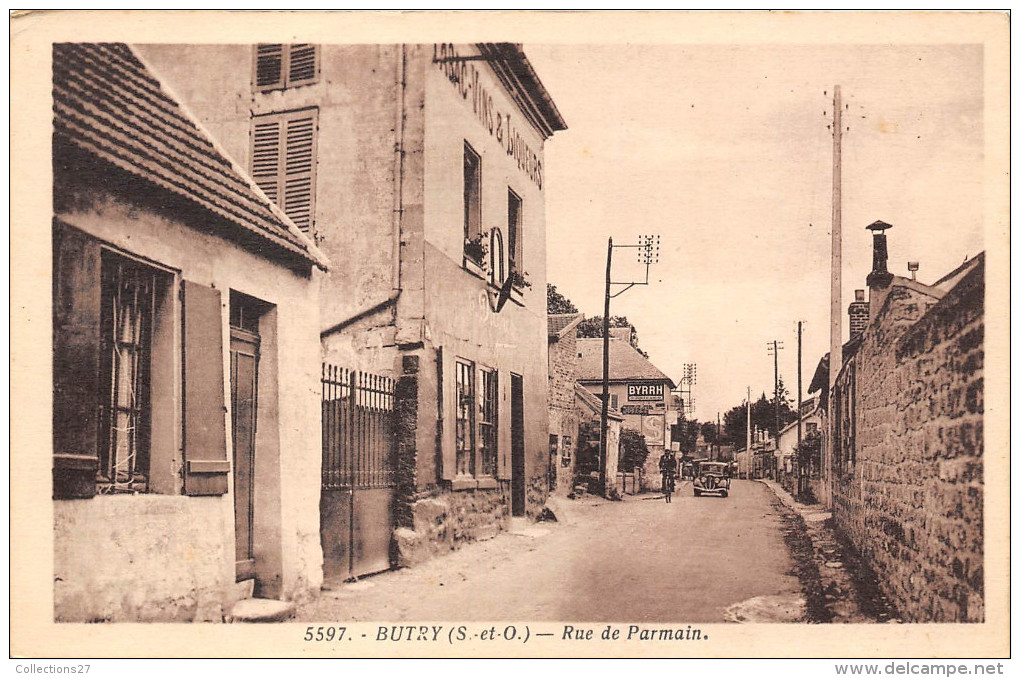 95-BUTRY-  RUE DE PARMAIN - Butry