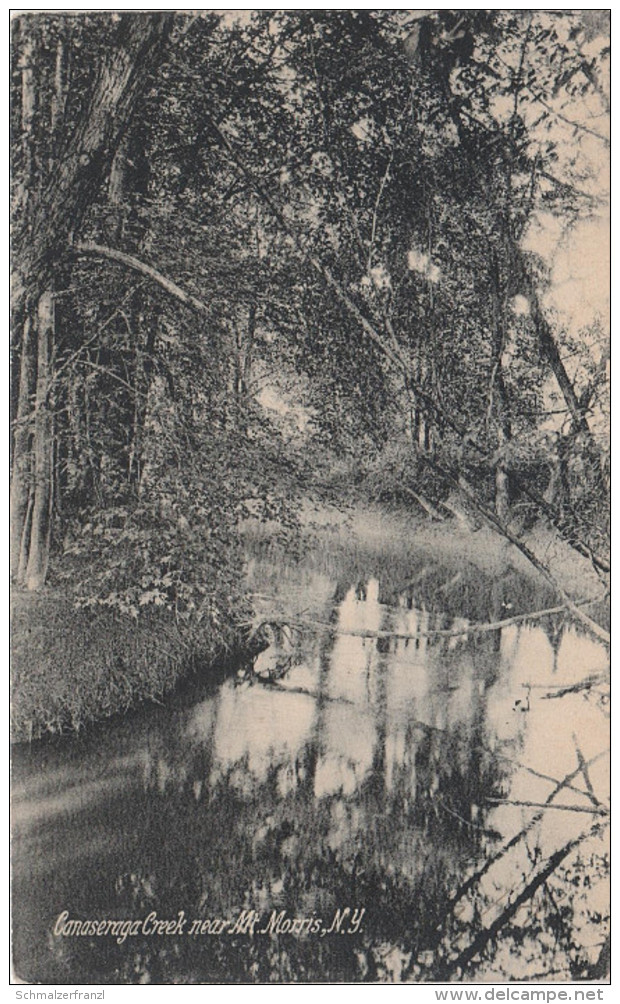 AK Canaseraga Creek River Near Mt. Morris Bei Leicester Geneseo Sonyea Dansville Rochester Buffalo Batavia NY New York - Rochester