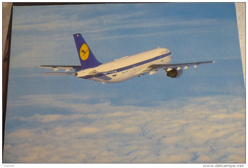 AIRLINES ISSUE / CARTE COMPAGNIE   LUFTHANSA   A 300 - 1946-....: Moderne