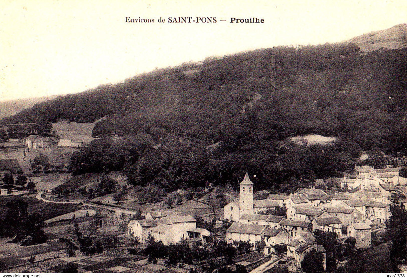 34 / ENVIRONS DE SAINT PONS / PROUILHE / TBE - Saint-Pons-de-Thomières