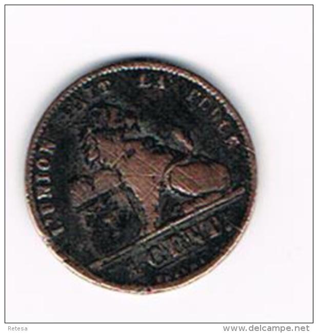 °°° LEOPOLD II   1 CENTIEM   1899  FR - 1 Centime