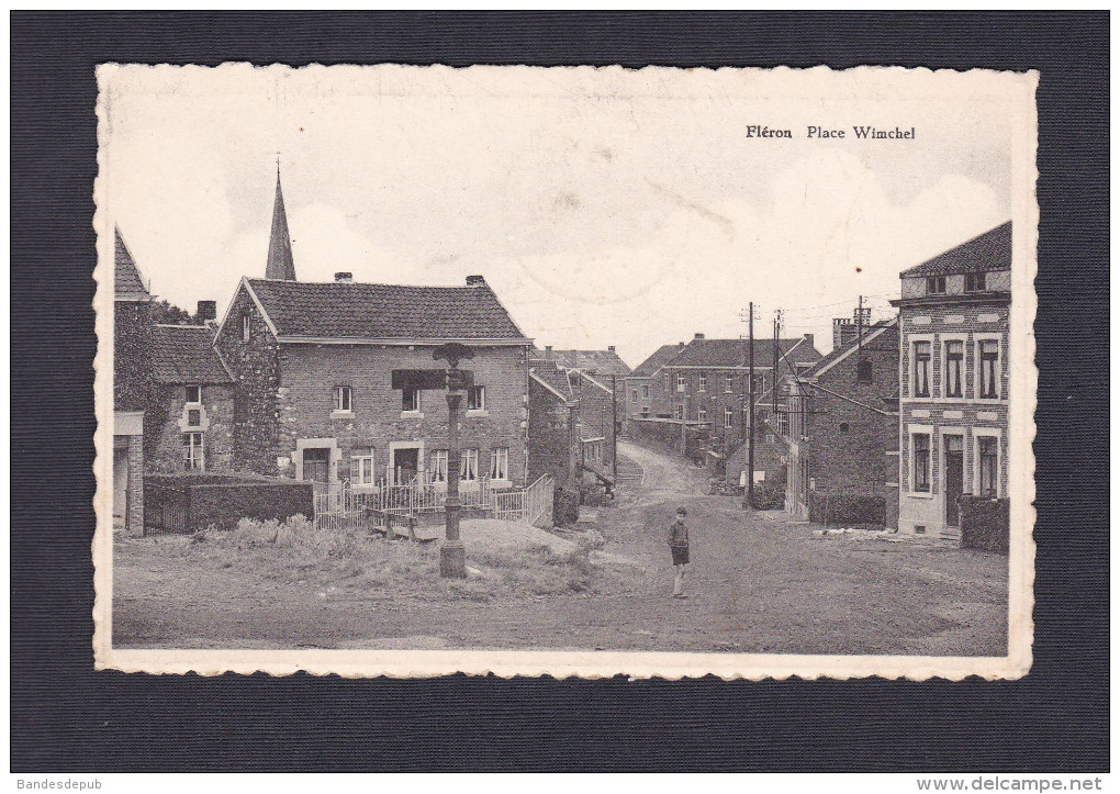 Belgique Fleron - Place Wimchel ( Place Werixhet Ed. Monfort ) - Fléron