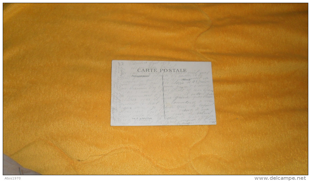 CARTE POSTALE ANCIENNE CIRCULEE DE 1917. / NOINTEL.- LE CAFE DE LA GARE. - Nointel