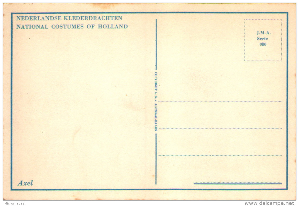 Nederlandse Klederdrachten - AXEL - Axel