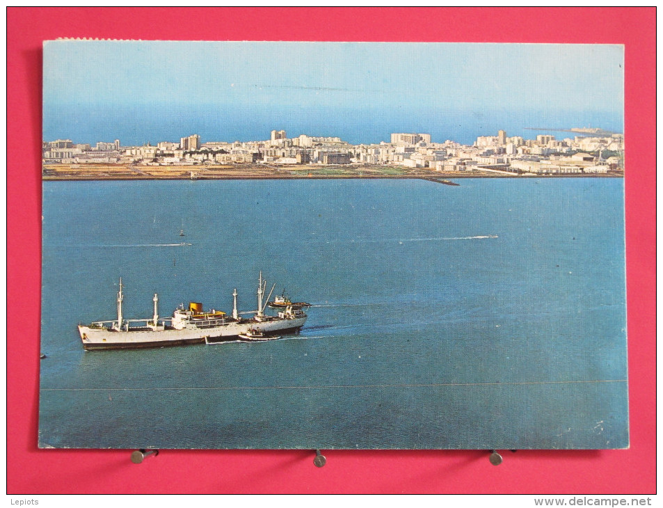 Carte Pas Très Courante - Espagne - Cadiz - Panoramica De La Bahia - Joli Timbre 1980 - Scans Recto-verso - Cádiz