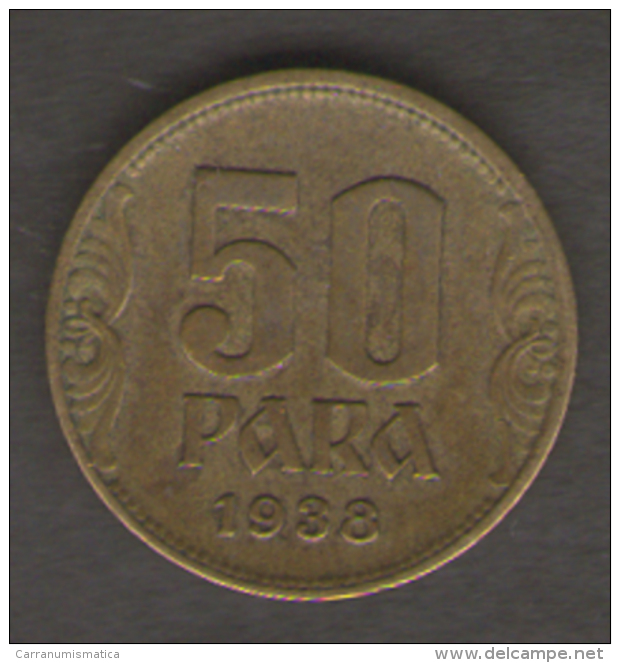 JUGOSLAVIA 50 PARA 1938 - Jugoslavia