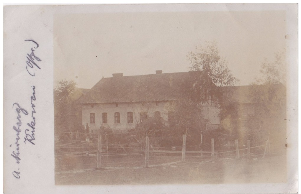 Foto Kukowen Reinkental Kukowo Olecko Oletzko Marggrabowa Ostpreussen Gehöft Bauernhaus 1.Weltkrieg - Ostpreussen