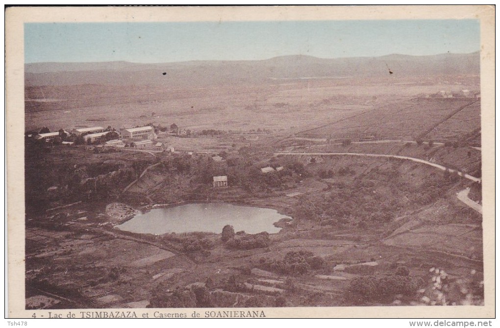 MADAGASCAR---Lac De TSIMBAZAZA Et Casernes De SOANIERANA---voir 2 Scans - Madagascar