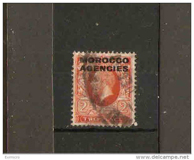 MOROCCO AGENCIES 1936 2d SG 68 GOOD USED Cat £16 - Bureaux Au Maroc / Tanger (...-1958)