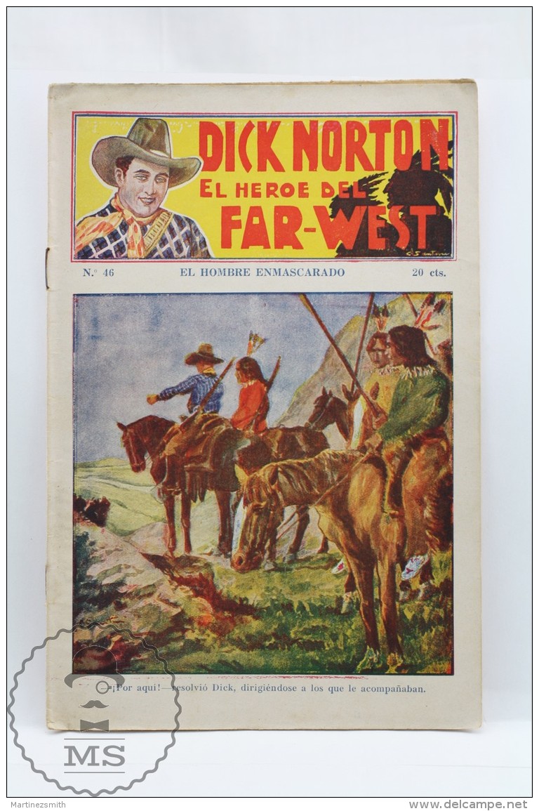 Spanish Edition 1930's Dick Norton The Far West Hero N&ordm; 46 - 16 Pages - Andere & Zonder Classificatie