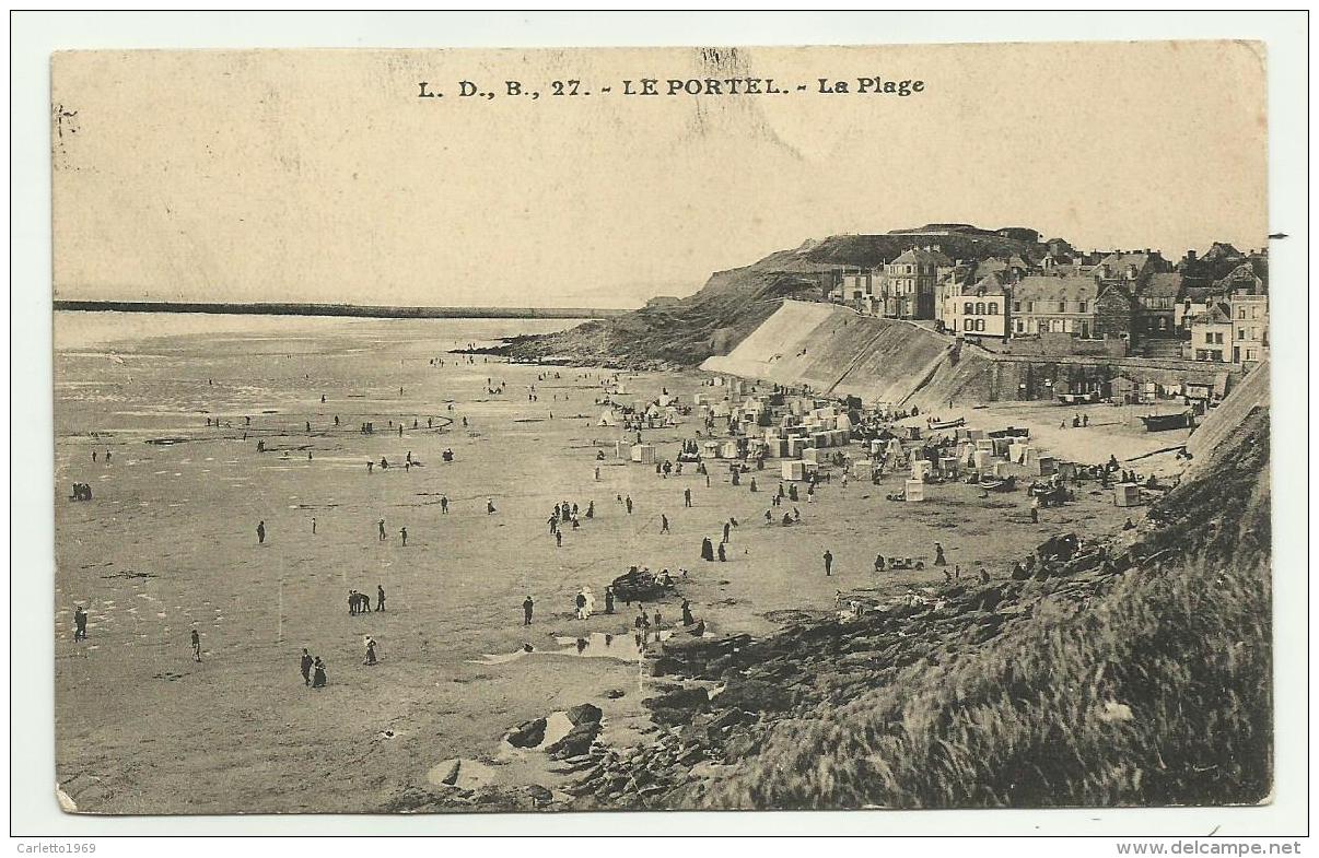 LE PORTEL LA PLAGE 1917   VIAGGIATA FP - Nord-Pas-de-Calais