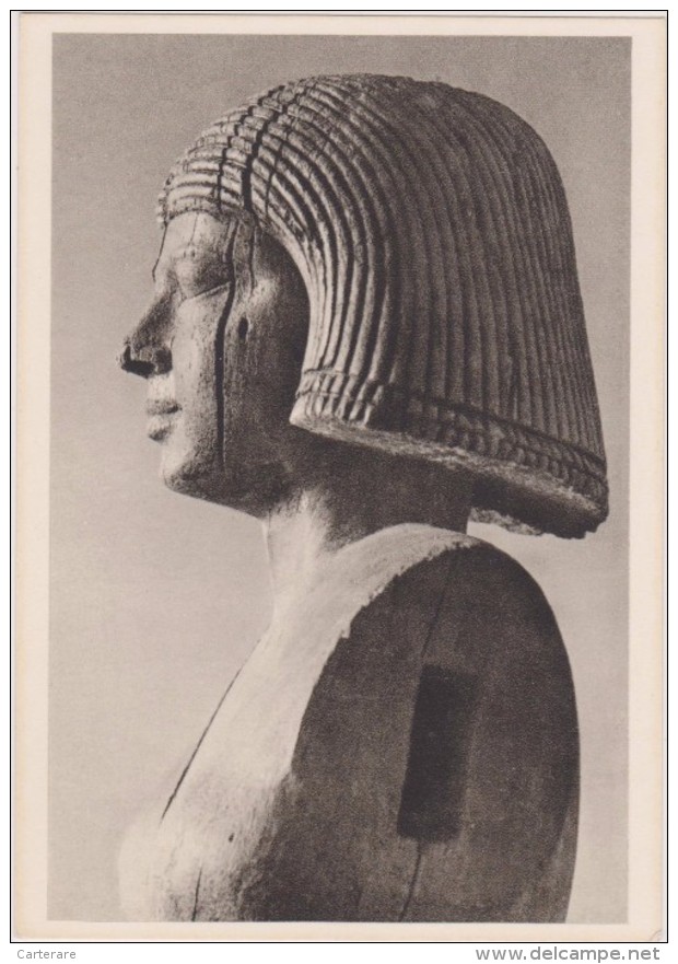 AFRIQUE,AFRICA,AFRIKA,égypte,EGYPT,cairo,caire,musée,femme Egyptienne,sculpture - Le Caire