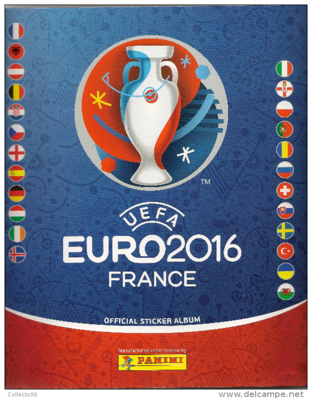 Album Officiel PANINI Autocollants Football UEFA Euro 2016 France - Autres & Non Classés