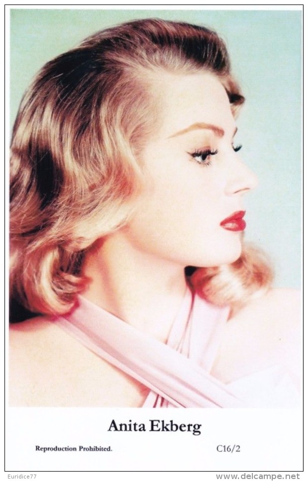 ANITA EKBERG - Film Star Pin Up - Publisher Swiftsure Postcards 2000 - Sin Clasificación