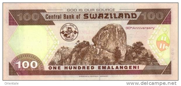 SWAZILAND P. 33 100 E 2004 UNC - Swaziland