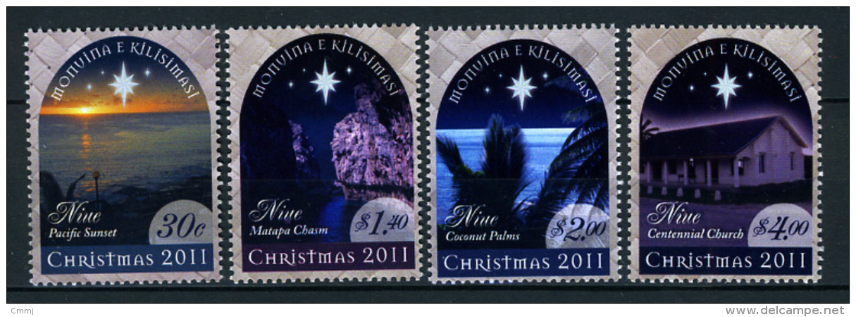 2011 - NIUE  -  Mi.  Nr. 1188/1191 -  NH - ( **) - (K-EA-361368.1) - Niue