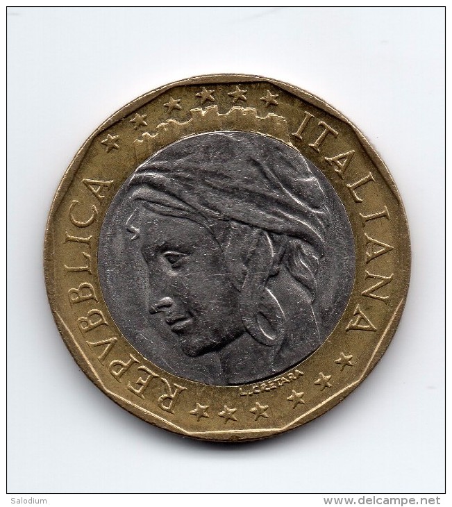 1000 Lire 1998 - Repubblica Italiana (Id-571) - 1 000 Liras