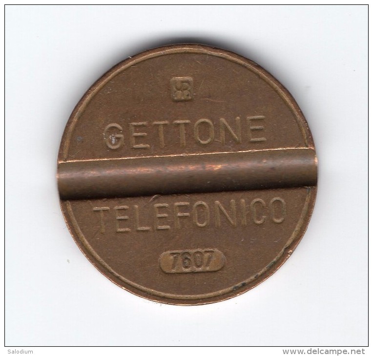 Gettone Telefonico 7607 Token Telephone - (Id-584) - Professionnels/De Société