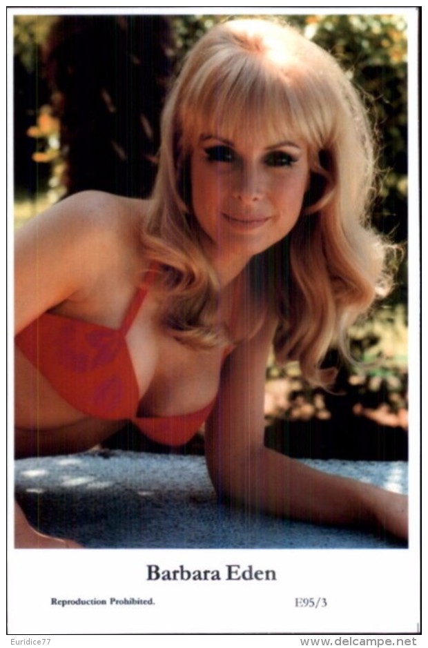 BARBARA EDEN - Film Star Pin Up - Publisher Swiftsure Postcards 2000 - Entertainers