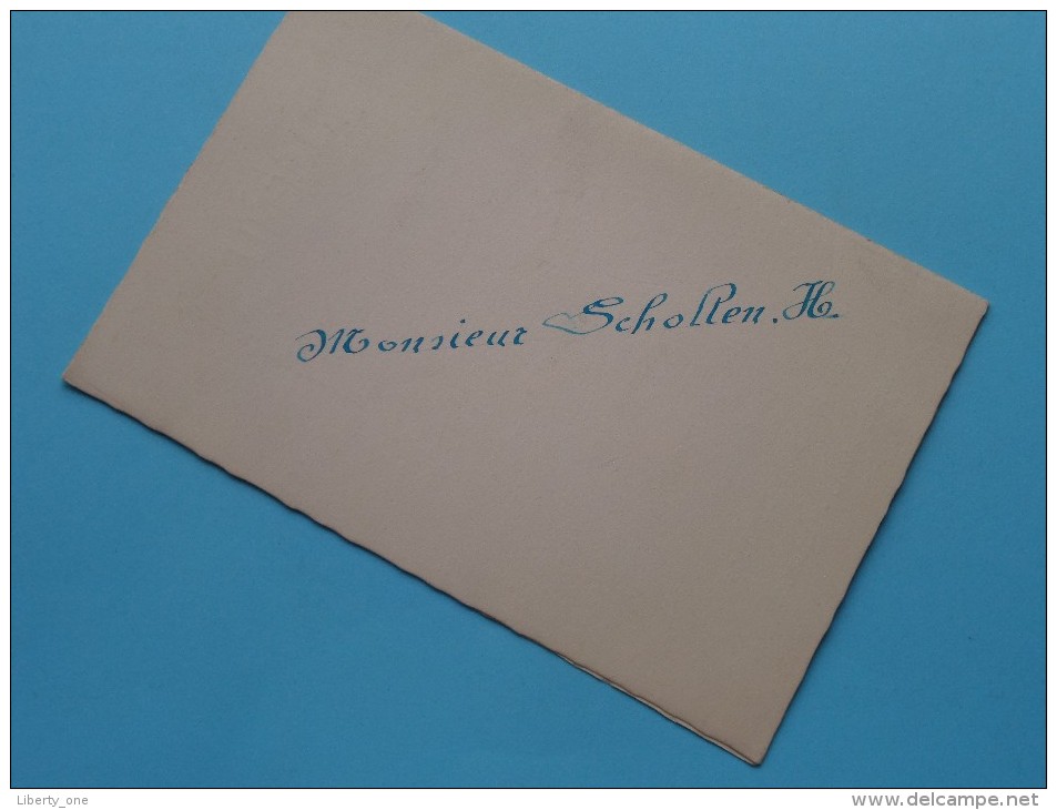 Diner MARIAGE Simone Schollen & Julien Koninckx - Tirlemont Le 30 Aout 1947 ( Zie Foto´s Voor Detail ) ! - Menus