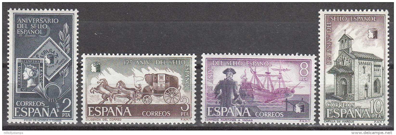 Spain    Scott No. 1865-68    Mnh     Year  1975 - Unused Stamps