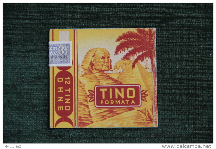 Paquet De 12 Cigarettes  " TINO FORMATA ". HUNIG WUSTUNG - Sigarettenkokers (leeg)