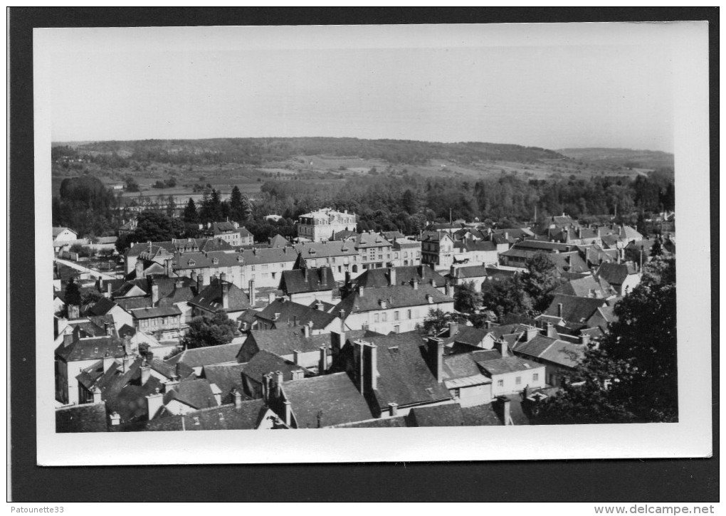 10 BAR SUR SEINE VUE GENERALE SUD CARTE PHOTO AERIENNE - Bar-sur-Seine