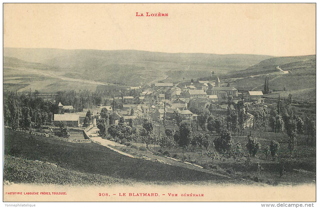 48 - LOZERE - Le Bleymard - Vue Générale - Le Bleymard