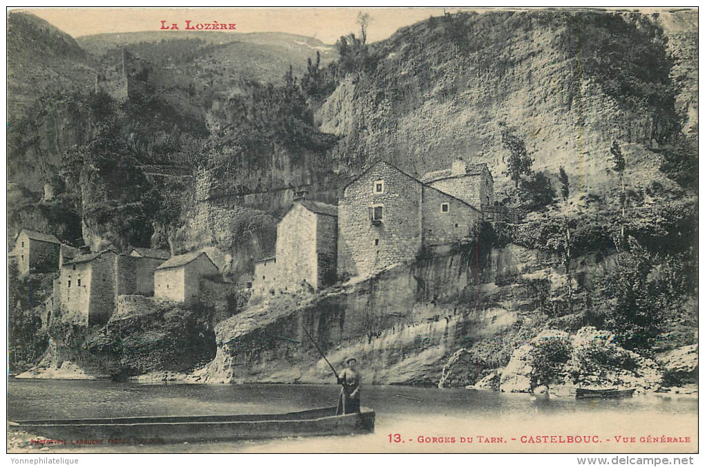 48 - LOZERE - Castelbouc - Gorges Du Tarn - Vue Générale - Other & Unclassified