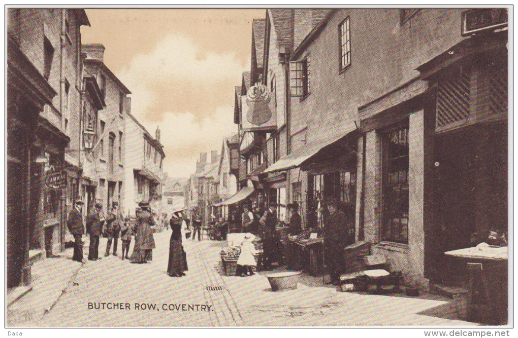 Butcher Row, Coventry. - Coventry