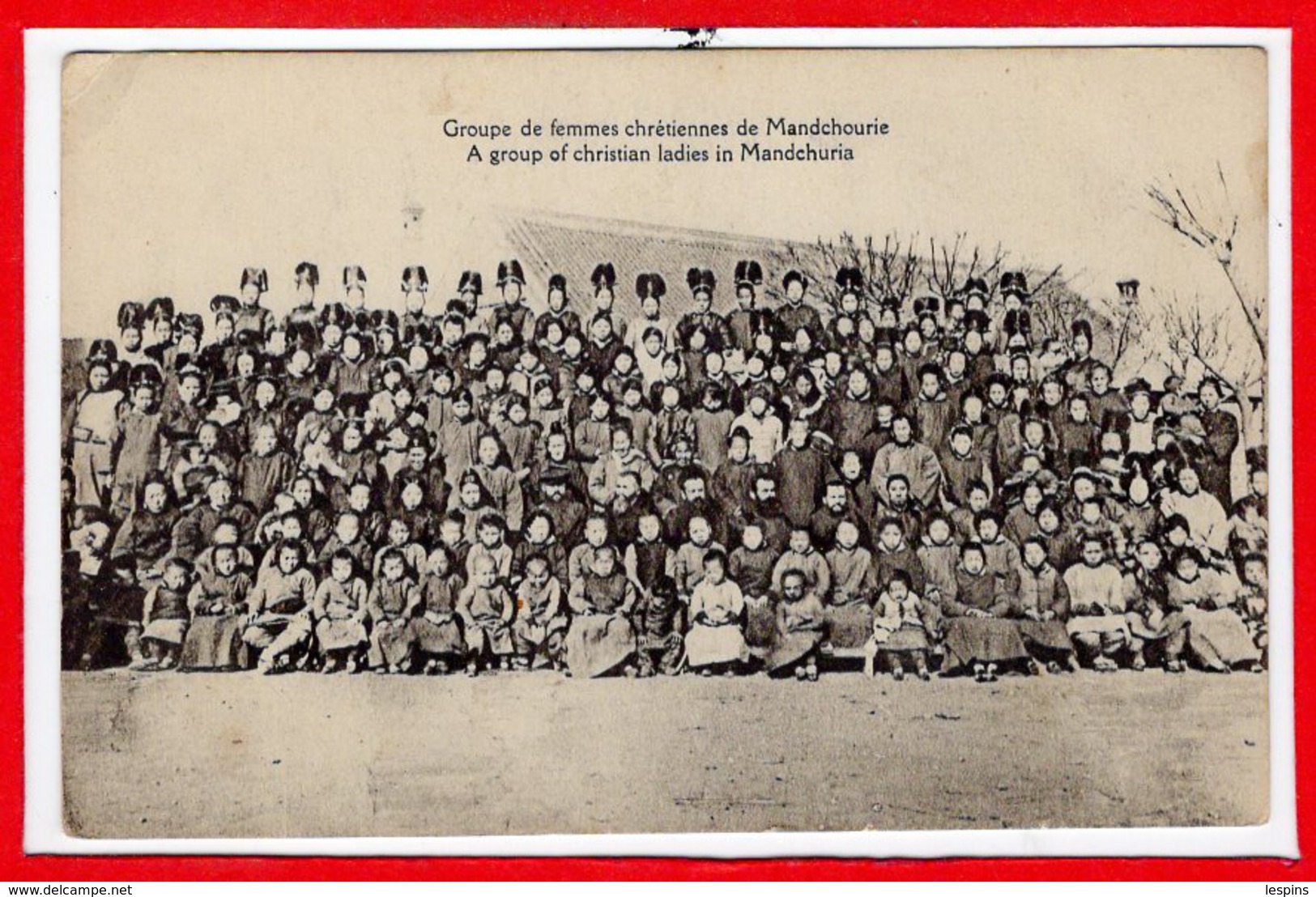 ASIE - CHINE --  Groupe De Femme Xhrétiennes De Mandchourie - China