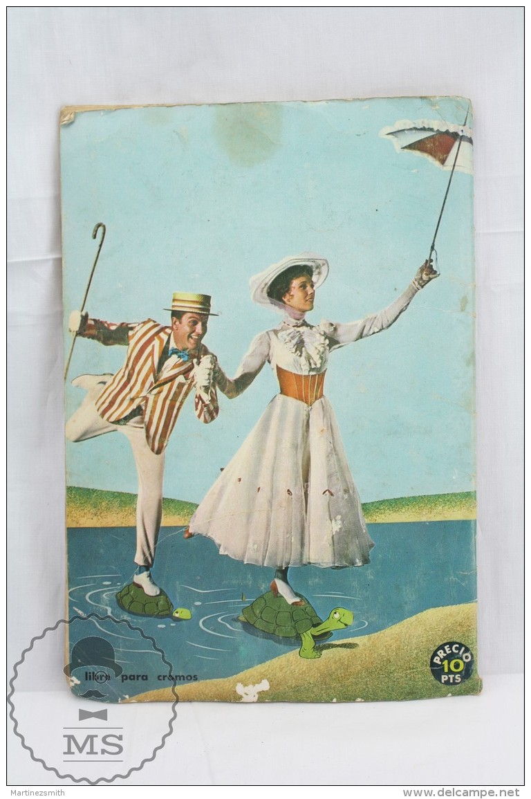 1966 Walt Disney Mary Poppins Sticker Album - Spanish Edition by Fher